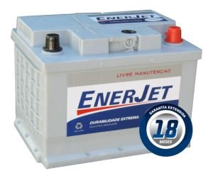 Bateria Enerjet 100 Amper 18mes Gtia 60ah Cca 510 Amp Free