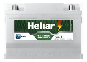 Bateria Heliar 12v 120 Amp Free. 24 Meses De Garantia