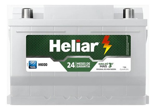 Bateria Heliar 12v 120 Amp Free. 24 Meses De Garantia