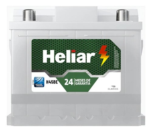 Bateria Heliar 12v 100 Amp Free. 24 Meses De Garantia