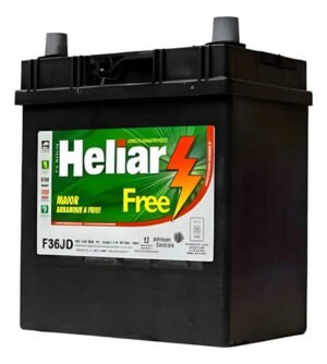 Bateria Heliar 12v 65 Amp Free Derecha 24 Meses De Garantia