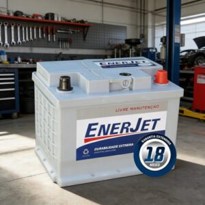 Bateria Enerjet 90 Amp. Caja Compacta. 18 Meses De Garantía