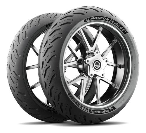 Cubierta De Moto Michelin 120/70 Zr17 58w Road 6 Gt Tl