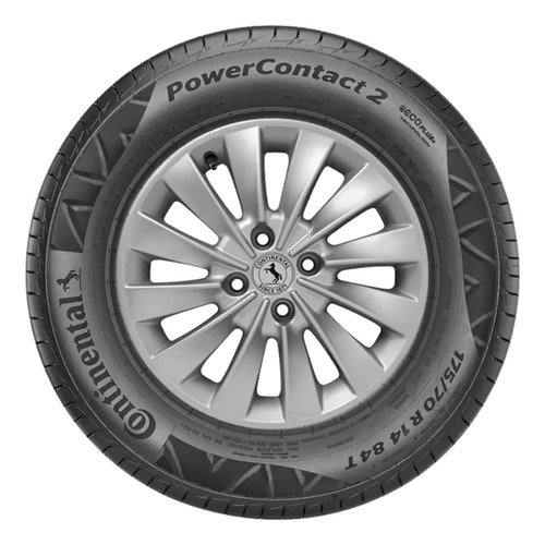 Cubierta Continental Power Contact 2 195/65 R15 91h Índice De Velocidad H
