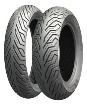 Cubierta Moto Michelin City Grip 2 110/70-11 45l S/camara